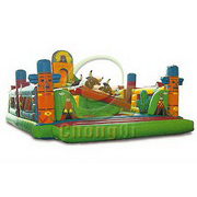 Cattle inflatable amusement park